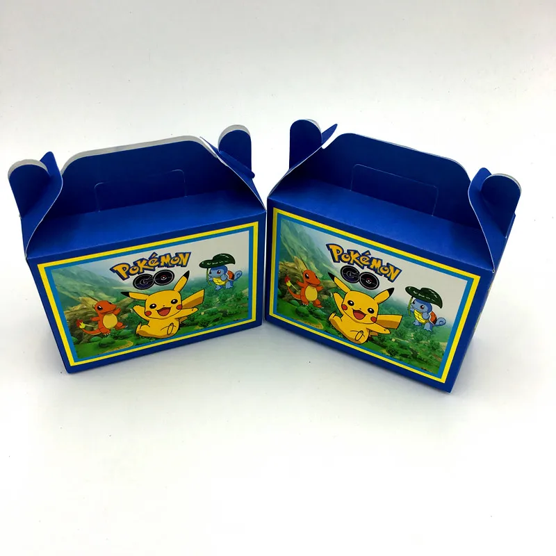 6PCS/LOT POKEMON GO THEME CANDY BOX KIDS BIRTHDAY PARTY FAVORS GIFT BOXES POKEMON PIKACHU BIRTHDAY PARTY SUPPLIES
6PCS/LOT POKEMON GO THEME CANDY BOX KIDS BIRTHDAY PARTY FAVORS GIFT BOXES POKEMON PIKACHU BIRTHDAY PARTY SUPPLIES