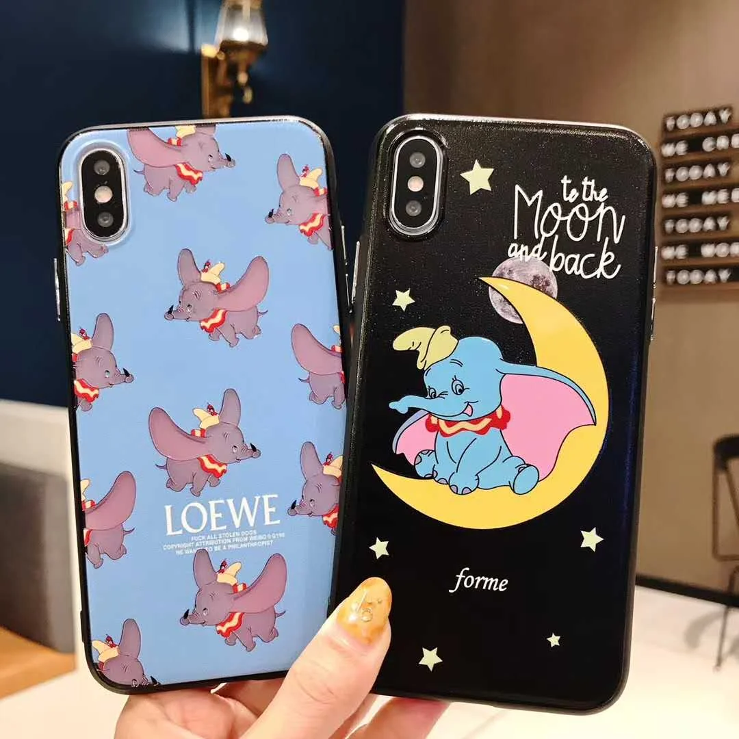 Cartoon Flying Elephant Embossed Lacquer phone Case for iPhone 6 6s 7 8 Plus x xs mas xr tpu + pc Plating Button Cover
Cartoon Flying Elephant Embossed Lacquer phone Case for iPhone 6 6s 7 8 Plus x xs mas xr tpu + pc Plating Button Cover