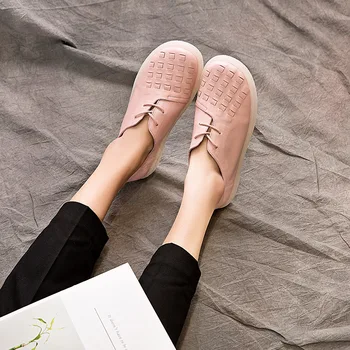 2019 autumn new fashion simple solid color flat shoes women retro style soft and comfortable leather casual shoes
2019 autumn new fashion simple solid color flat shoes women retro style soft and comfortable leather casual shoes