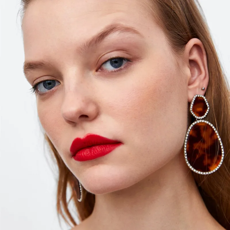 Geometric Element Leopard Dangle Earrings for Women pendientes Female Earings Exaggerated Multi-layered Fashion Jewelry ET727
Geometric Element Leopard Dangle Earrings for Women pendientes Female Earings Exaggerated Multi-layered Fashion Jewelry ET727