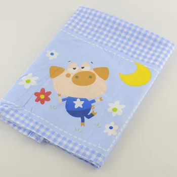 Teramila Blue Cotton Fabric Cartoon Designs 50cmx160cm/piece Home Textile Patchwork Twill Bedding Quilting Sewing Tecido
Teramila Blue Cotton Fabric Cartoon Designs 50cmx160cm/piece Home Textile Patchwork Twill Bedding Quilting Sewing Tecido