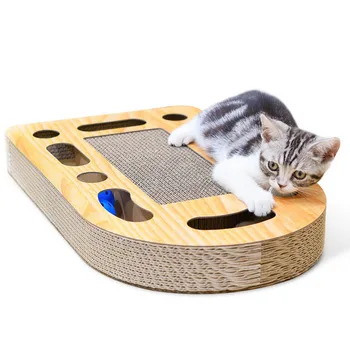 Thicken Material Corrugated Paper Cat Scratch Board Pad Soft Bed Mat Claws Care Toys Scratcher Cat Training Toy
Thicken Material Corrugated Paper Cat Scratch Board Pad Soft Bed Mat Claws Care Toys Scratcher Cat Training Toy