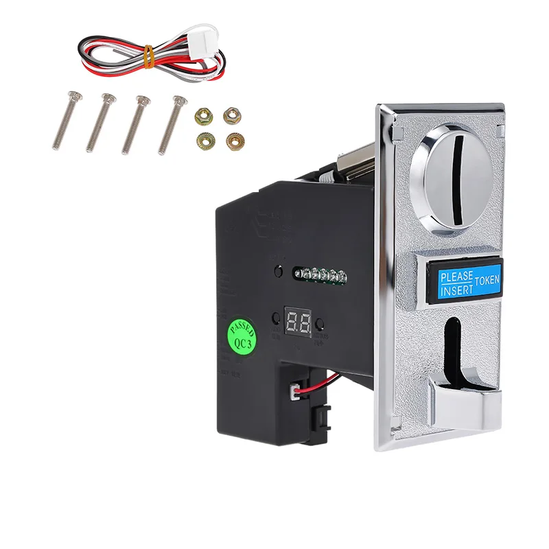 Multi Coin Acceptor Electronic Advanced Front Entry CPU Coin Selector For Vending Machines Arcade Machines Ticket Redemption
Multi Coin Acceptor Electronic Advanced Front Entry CPU Coin Selector For Vending Machines Arcade Machines Ticket Redemption