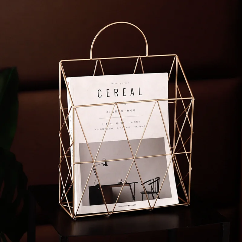 25.5*10*38cm Nordic Metal Storage Rack 2018 New Newspaper Magazine Storage Rack Hanging Organizer Basket Storage Holders & Racks
25.5*10*38cm Nordic Metal Storage Rack 2018 New Newspaper Magazine Storage Rack Hanging Organizer Basket Storage Holders & Racks