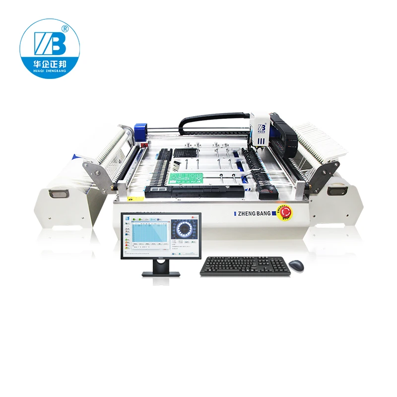 Chip Mounter SMT Desktop Small Automatic Vision Pick And Place Machine Hot Sale ZB3245TSS High Speed Vision 54 Feeders
Chip Mounter SMT Desktop Small Automatic Vision Pick And Place Machine Hot Sale ZB3245TSS High Speed Vision 54 Feeders