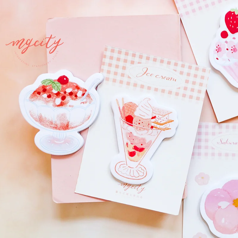 6 pcs Cool Summer sticky note set Mini color Cake Ice memo post pad sticker tab marker Stationery Office School supplies A6597
6 pcs Cool Summer sticky note set Mini color Cake Ice memo post pad sticker tab marker Stationery Office School supplies A6597