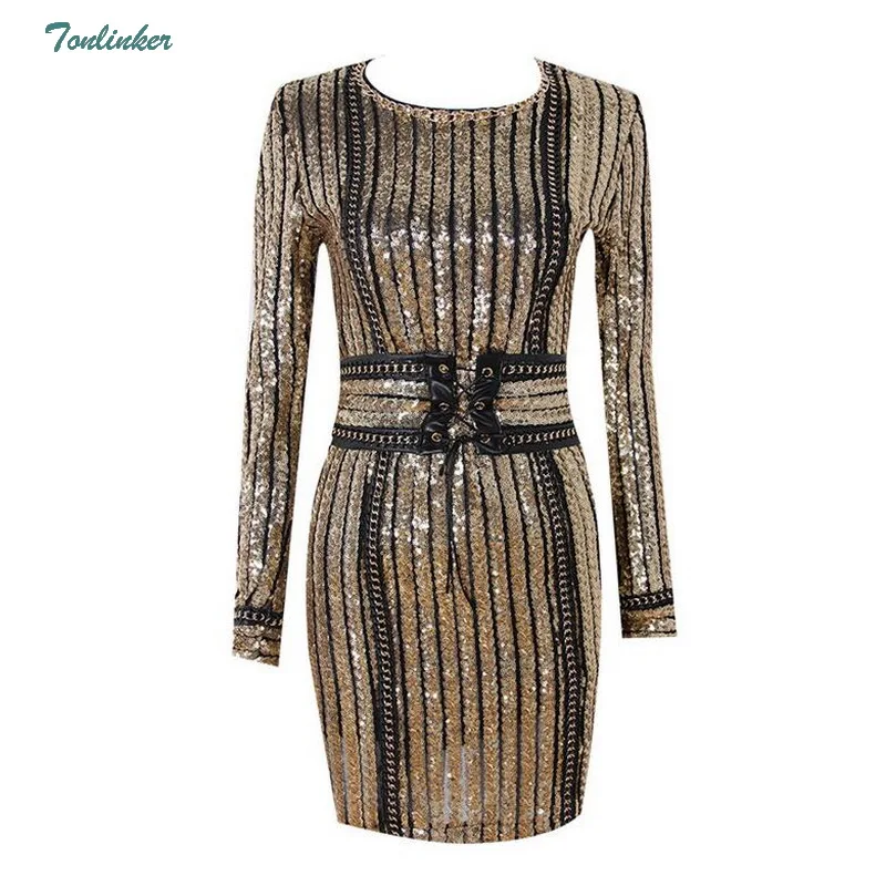 Gold Sequin Dress Women Sexy Party Suit O Neck Long Sleeve Women Club Wear Club Midi Dress Christmas Luxury Celebrity Vestido
Gold Sequin Dress Women Sexy Party Suit O Neck Long Sleeve Women Club Wear Club Midi Dress Christmas Luxury Celebrity Vestido