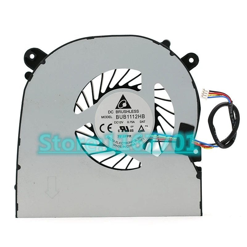 100% Original Laptop/Notebook CPU cooling Fan for DELTA BUB1112HB-DAT 12V 0.75A 4PIN
100% Original Laptop/Notebook CPU cooling Fan for DELTA BUB1112HB-DAT 12V 0.75A 4PIN