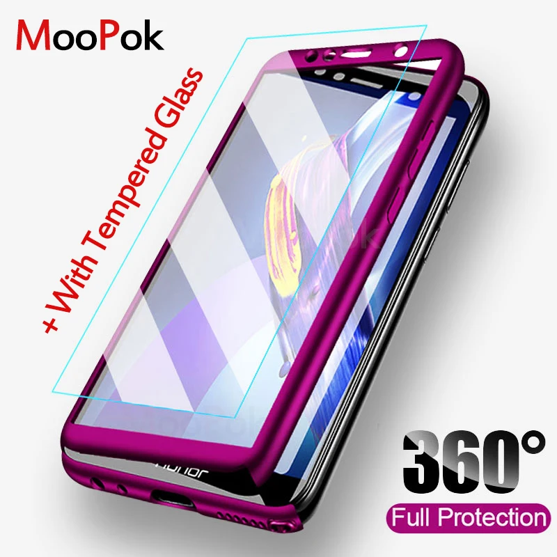 MooPok Luxury 360 Full Protective Phone Case For Huawei Honor 7C 7A Pro 8X Max Cover Case For Honor 10 9 8 Lite With Glass Film
MooPok Luxury 360 Full Protective Phone Case For Huawei Honor 7C 7A Pro 8X Max Cover Case For Honor 10 9 8 Lite With Glass Film