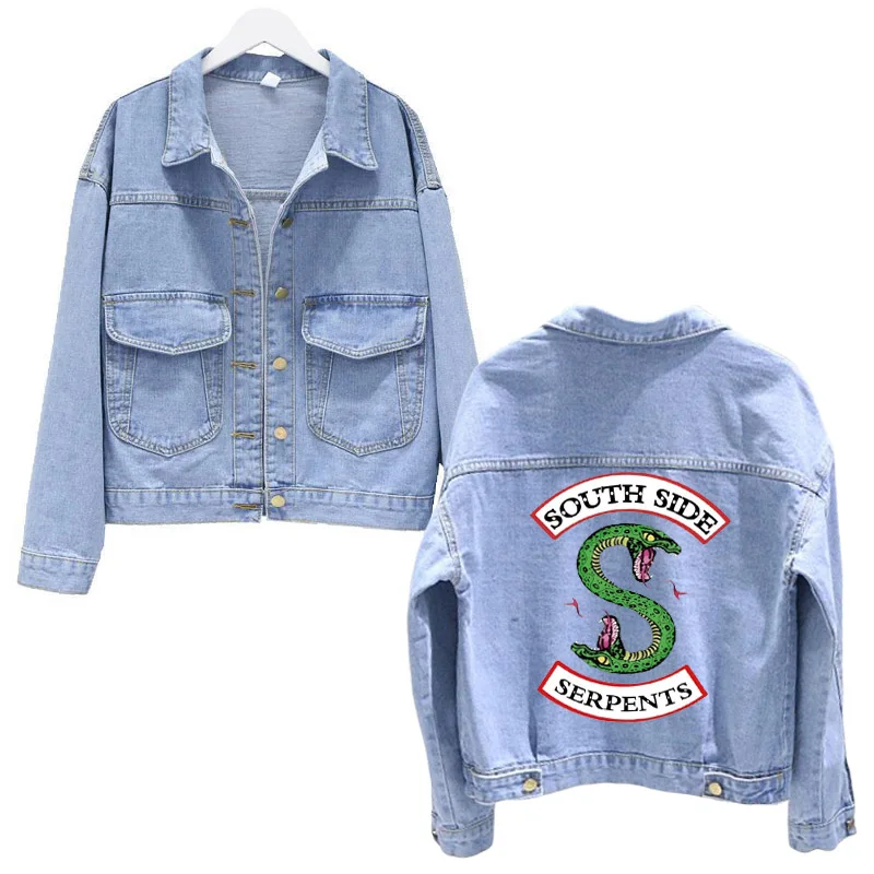 Riverdale SouthSide Serpents, Embroidered Patch, jacket women jeans jacket women jeans woman jeans skirt denim jacket bomber ja
Riverdale SouthSide Serpents, Embroidered Patch, jacket women jeans jacket women jeans woman jeans skirt denim jacket bomber ja