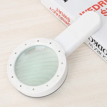 New 30X Magnifier Handheld 12 LED Large Magnifying Glass for Seniors Reading
New 30X Magnifier Handheld 12 LED Large Magnifying Glass for Seniors Reading