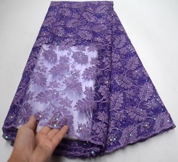 Most popular Embroidered Nigerian french tulle lace fabric With sequins High Quality French Tulle Lace Fabric For Wedding dress
Most popular Embroidered Nigerian french tulle lace fabric With sequins High Quality French Tulle Lace Fabric For Wedding dress