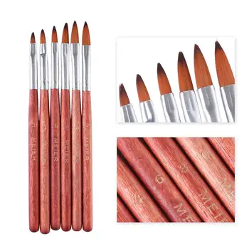6Pcs Crystal Acrylic Salon Nail Art Brushes Nail Pen Drawing Paint Manicure Accessories
6Pcs Crystal Acrylic Salon Nail Art Brushes Nail Pen Drawing Paint Manicure Accessories