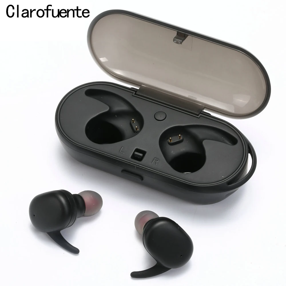 Clarofuente TWS2 Sport Earphone bluetooth 5, HiFi Music Wireless Earphones Earbuds For Phones, Handfree Twins Bluetooth Earphone
Clarofuente TWS2 Sport Earphone bluetooth 5, HiFi Music Wireless Earphones Earbuds For Phones, Handfree Twins Bluetooth Earphone