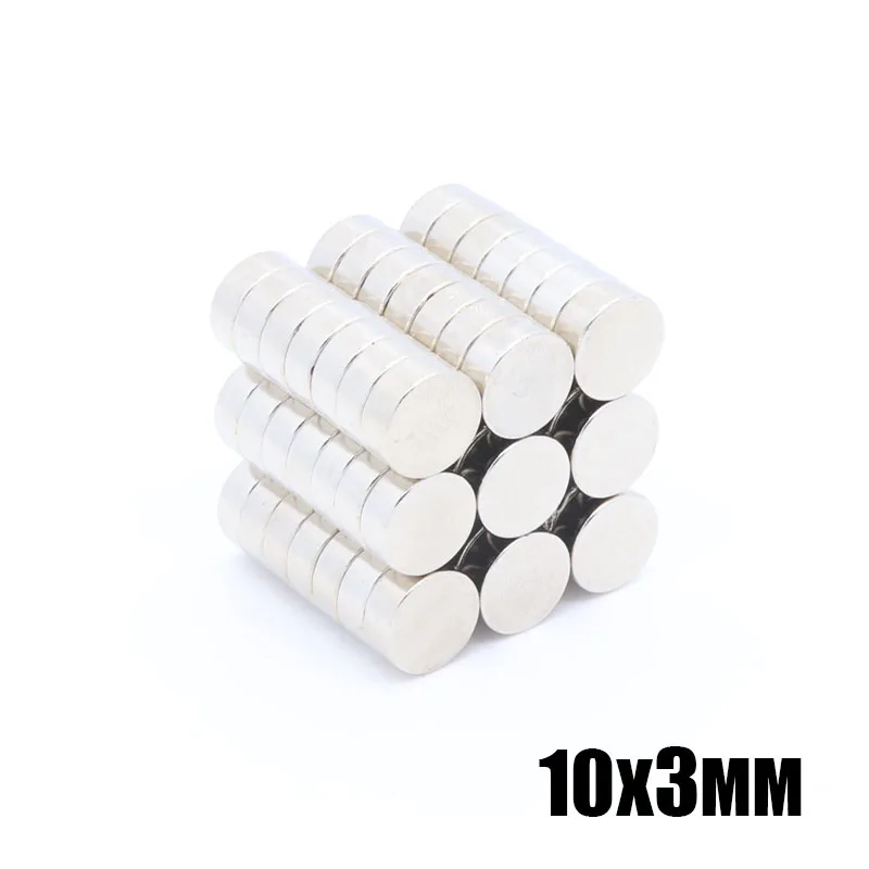 100Pcs 10mm x 3mm Strong Round Cylinder Magnets 10X3 mm Rare Earth Neodymium NEW 10*3 mm Art Craft Connection
100Pcs 10mm x 3mm Strong Round Cylinder Magnets 10X3 mm Rare Earth Neodymium NEW 10*3 mm Art Craft Connection