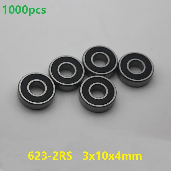 1000pcs/lot 623RS 623-2RS 623 RS 2RS Miniature ball bearings 3*10*4mm Deep Groove Ball bearing 3x10x4mm
1000pcs/lot 623RS 623-2RS 623 RS 2RS Miniature ball bearings 3*10*4mm Deep Groove Ball bearing 3x10x4mm