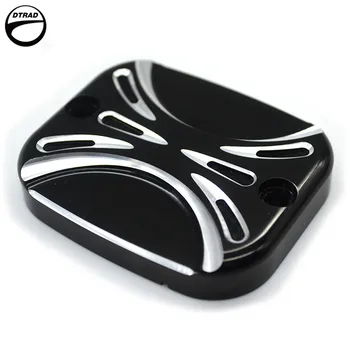 Motorcycle Aluminium CNC Brake Reservoir Master Cylinder Cover For Harley Road King gliding 01-07 Soft tail Dana 96-15
Motorcycle Aluminium CNC Brake Reservoir Master Cylinder Cover For Harley Road King gliding 01-07 Soft tail Dana 96-15
