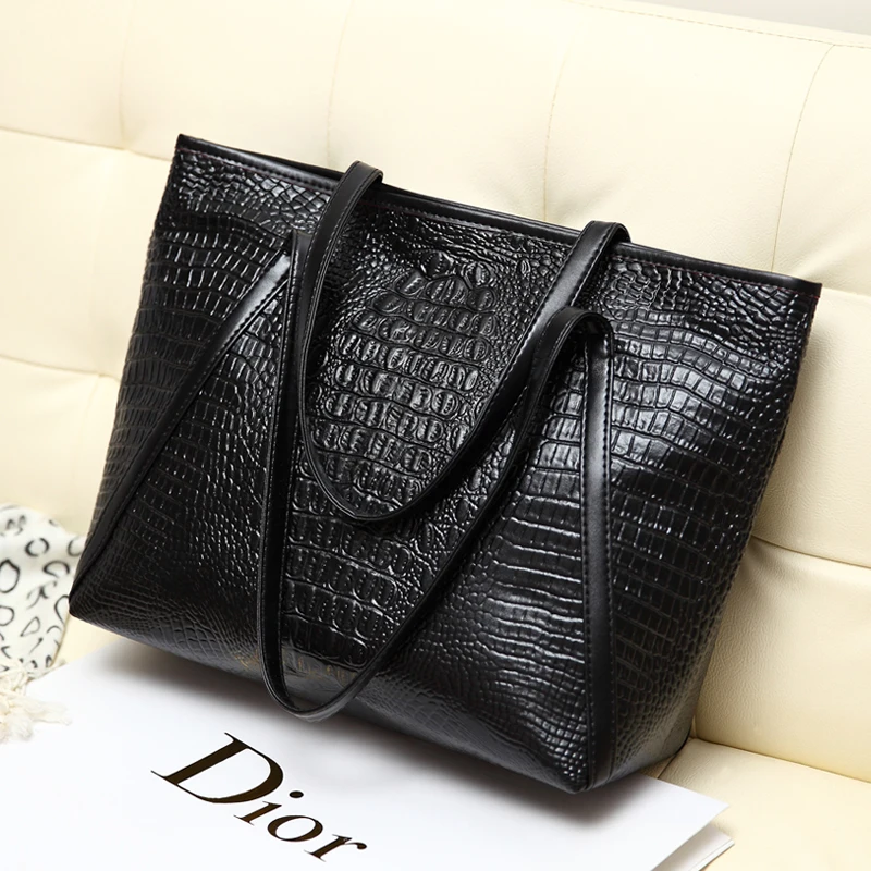 fashion brand alligator women shopper bag black casual all-match ladies crossbody shoulder bags women messenger bags baobao b153
fashion brand alligator women shopper bag black casual all-match ladies crossbody shoulder bags women messenger bags baobao b153