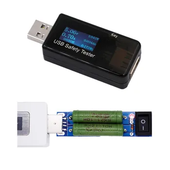 10 sets 3-30V USB meter Power Detector capacity Voltage Charger Current Tester + 1A/2A Resistance load Resistor with switch
10 sets 3-30V USB meter Power Detector capacity Voltage Charger Current Tester + 1A/2A Resistance load Resistor with switch
