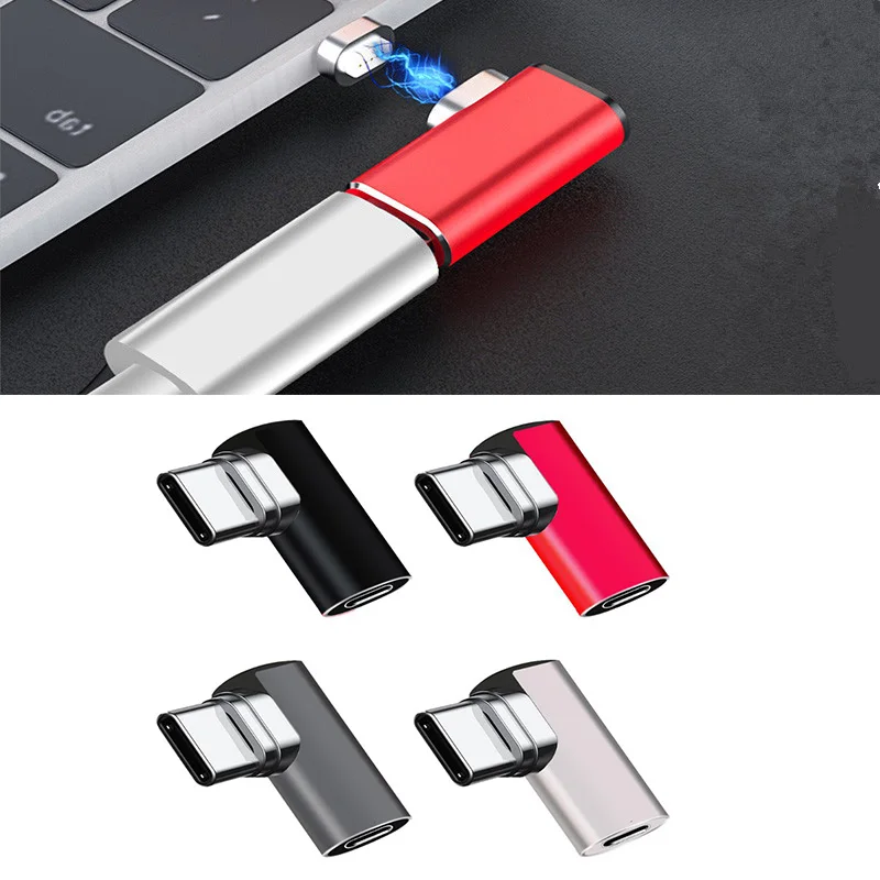 1pc Type C Magnetic Adapter Converter USB-C Cable 90 Degree Charging Connector for Apple Macbook
1pc Type C Magnetic Adapter Converter USB-C Cable 90 Degree Charging Connector for Apple Macbook