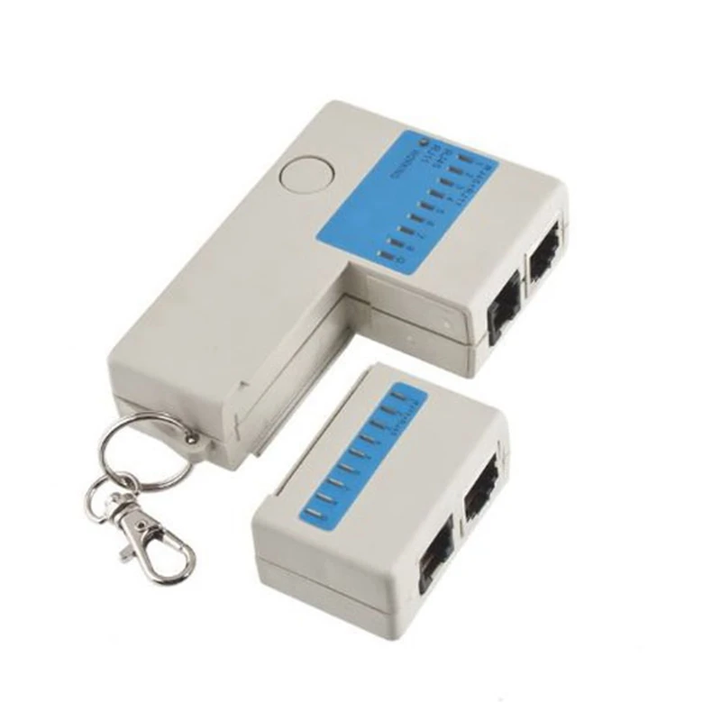 Мини Сетевой Кабельный тестер RJ45 RJ11 Cat5 LAN кабельный детектор линейный искатель |