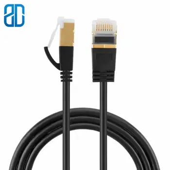 Ultra Slim RJ45 Cat7 Ethernet Patch Cable 50UGold Plated SSTP Network Cable up to 10 Gigabit Band Width 500MHZ Low Profile Plug
Ultra Slim RJ45 Cat7 Ethernet Patch Cable 50UGold Plated SSTP Network Cable up to 10 Gigabit Band Width 500MHZ Low Profile Plug