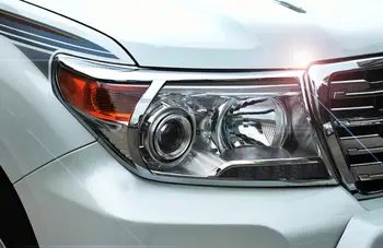 New!! For Toyota Land Cruiser LC200 2012 - 2015 ABS Chrome Front Head Light Lamp Covers Trim 2pcs
New!! For Toyota Land Cruiser LC200 2012 - 2015 ABS Chrome Front Head Light Lamp Covers Trim 2pcs