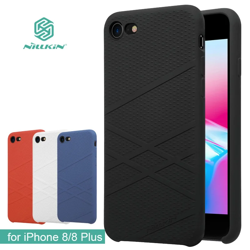 for iPhone 8 Case 4.7" Nillkin Flex Liquid Silicone Phone Case TPU Soft Back Cover Case for iPhone 8 Plus 5.5" Matte Capa Shell
for iPhone 8 Case 4.7" Nillkin Flex Liquid Silicone Phone Case TPU Soft Back Cover Case for iPhone 8 Plus 5.5" Matte Capa Shell