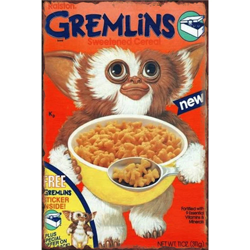 Cereals Metal Sign Bar Wall Decoration Tin Sign Vintage Metal Poster Home Decor Painting Plaques Art Poste 1001(610)
Cereals Metal Sign Bar Wall Decoration Tin Sign Vintage Metal Poster Home Decor Painting Plaques Art Poste 1001(610)