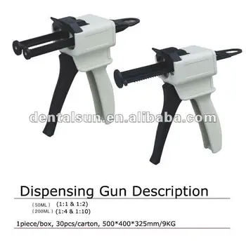 dental impression mixing gun/50ml Dental Impression Dispenser
dental impression mixing gun/50ml Dental Impression Dispenser