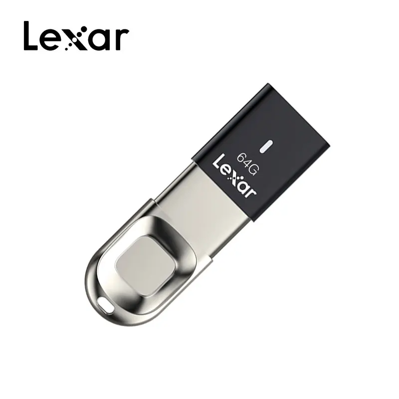 

Lexar Fingerprint recognition F35 32GB USB 3.0 flash drive 64GB Memory stick 128GB pen drive AES encryption