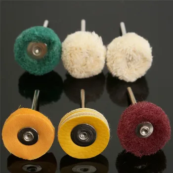 Hot Sale 25mm 6pcs Polisher Buffer Wheel Polishing Buffing Pad Kit Tool For Rotary Drill Bit
Hot Sale 25mm 6pcs Polisher Buffer Wheel Polishing Buffing Pad Kit Tool For Rotary Drill Bit