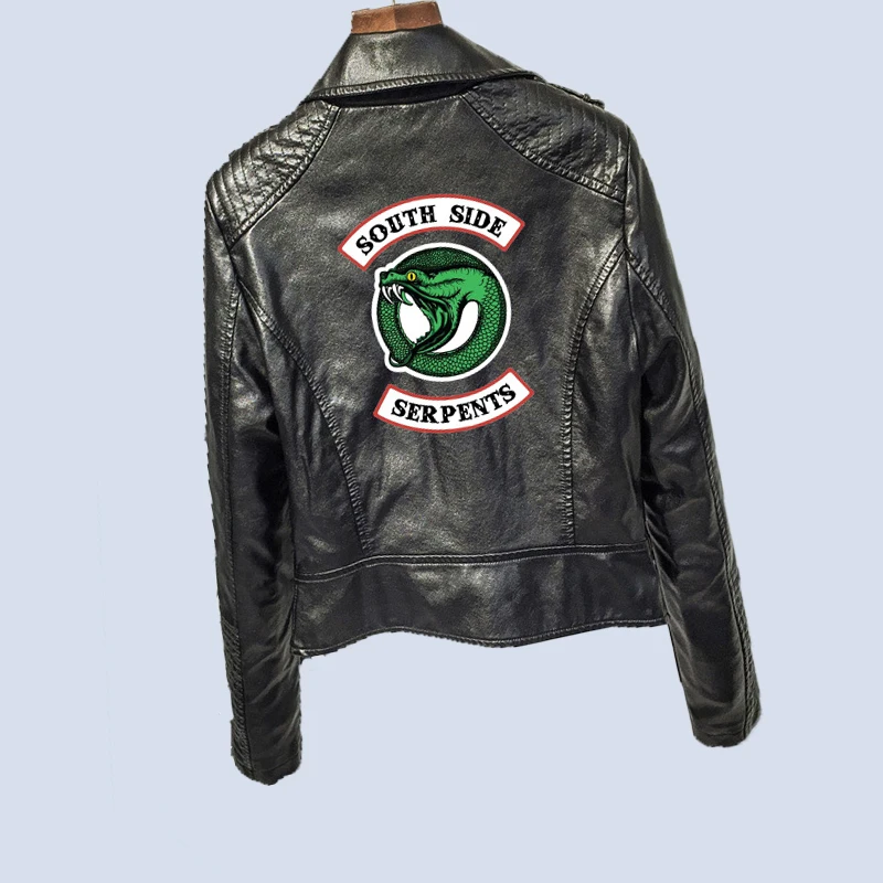Southside Riverdale PU Leather Jackets Serpents Women Riverdale Streetwear Leather Brand south side serpents outwear
Southside Riverdale PU Leather Jackets Serpents Women Riverdale Streetwear Leather Brand south side serpents outwear