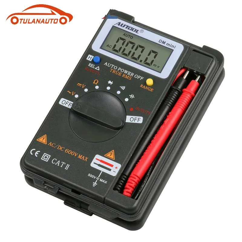 Car Mini Multimeter Auto Range AC DC Analyzers Integrated Handheld Circuit Tester Electrician Pocket Digital Diagnostic Tools
Car Mini Multimeter Auto Range AC DC Analyzers Integrated Handheld Circuit Tester Electrician Pocket Digital Diagnostic Tools