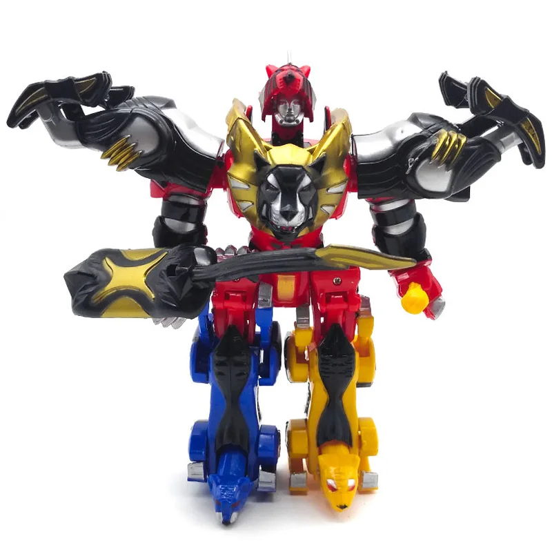 Children Toys Dinosaur Dinozord 4 in 1 Transformation Boy Toys Assemble Ranger Megazord
Children Toys Dinosaur Dinozord 4 in 1 Transformation Boy Toys Assemble Ranger Megazord
