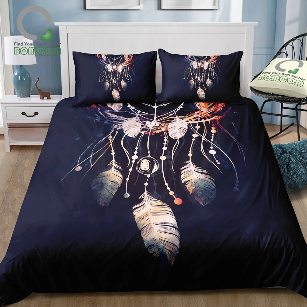 BOMCOM 3D Digital Printing Bohostyle Illustration With Magic Of Indians And Ancient Symbol Dreamcatcher 100% Microfiber Black
BOMCOM 3D Digital Printing Bohostyle Illustration With Magic Of Indians And Ancient Symbol Dreamcatcher 100% Microfiber Black