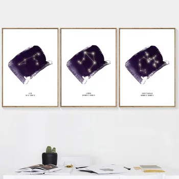 Zodiac Leo Libra Taurus Gemini Aquarius Wall Art Canvas Painting Nordic Posters And Prints Wall Pictures For Living Room Decor
Zodiac Leo Libra Taurus Gemini Aquarius Wall Art Canvas Painting Nordic Posters And Prints Wall Pictures For Living Room Decor