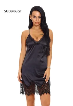 NEW Women Sexy Nightgown Lace Lingerie Sleepwear Deep V-Neck Home Dress femme intimates sexy 
NEW Women Sexy Nightgown Lace Lingerie Sleepwear Deep V-Neck Home Dress femme intimates sexy