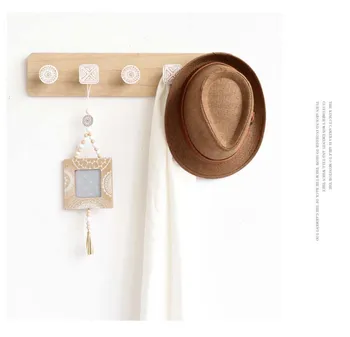 Nordic Wooden Wall Mount Storage Rack Hooks Hat Key Hanger Household Holder Wooden Retro Bedroom Hook Wall Hanging Decoration
Nordic Wooden Wall Mount Storage Rack Hooks Hat Key Hanger Household Holder Wooden Retro Bedroom Hook Wall Hanging Decoration