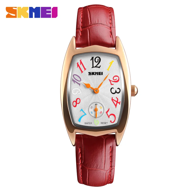 SKMEI Quartz Women 1323 Fashion Wrist Watch Ladies Leather Bracelet Dress Watches Ladies Horloges Vrouwen Montre Femme
SKMEI Quartz Women 1323 Fashion Wrist Watch Ladies Leather Bracelet Dress Watches Ladies Horloges Vrouwen Montre Femme