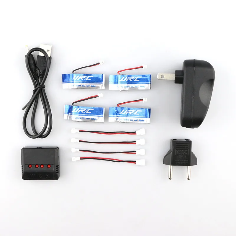 2016 New Arrival JJRC H20C H20W RC Quadcopter Spare parts 4Pcs 3.7V 280MAH Battery And Charger Set X4A-D02
2016 New Arrival JJRC H20C H20W RC Quadcopter Spare parts 4Pcs 3.7V 280MAH Battery And Charger Set X4A-D02