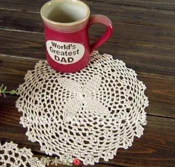 Free shipping wholesale 100% cotton Doily hand made Crochet cup mat, ,cup pad,coaster 23CMX23CM 12 PCS/LOT CD028
Free shipping wholesale 100% cotton Doily hand made Crochet cup mat, ,cup pad,coaster 23CMX23CM 12 PCS/LOT CD028