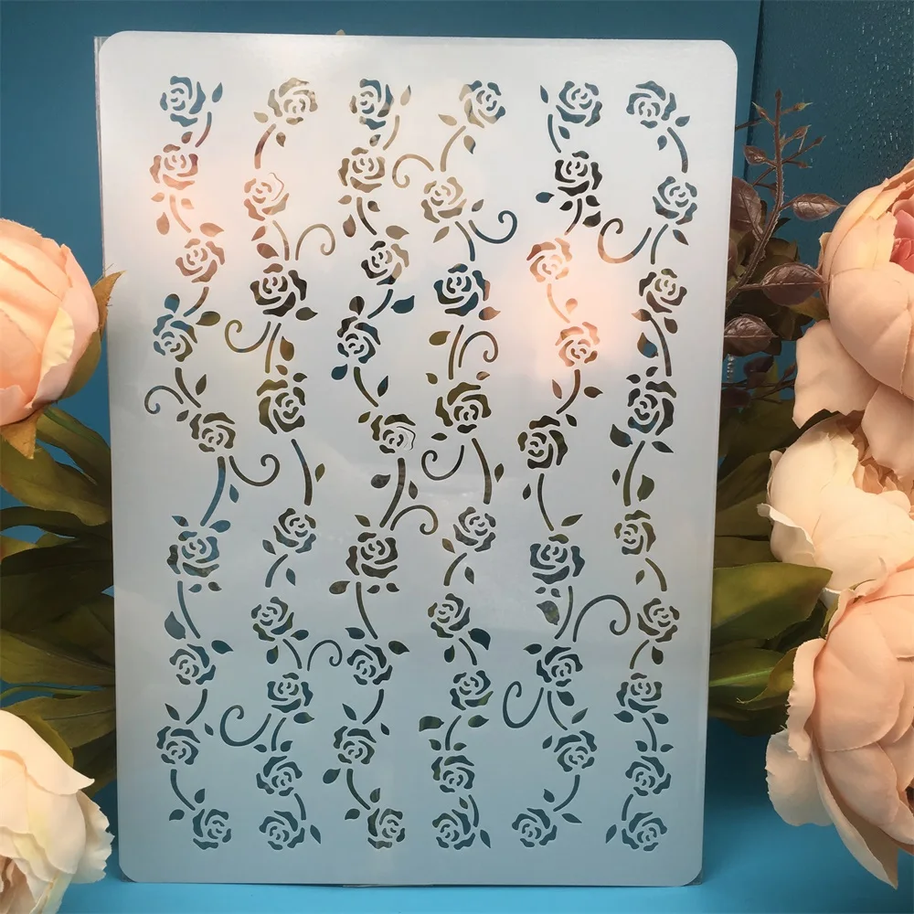 29*21cm A4 Flower Floral Line DIY Craft Layering Stencils Painting Scrapbooking Stamping Embossing Album Paper Card Template
29*21cm A4 Flower Floral Line DIY Craft Layering Stencils Painting Scrapbooking Stamping Embossing Album Paper Card Template