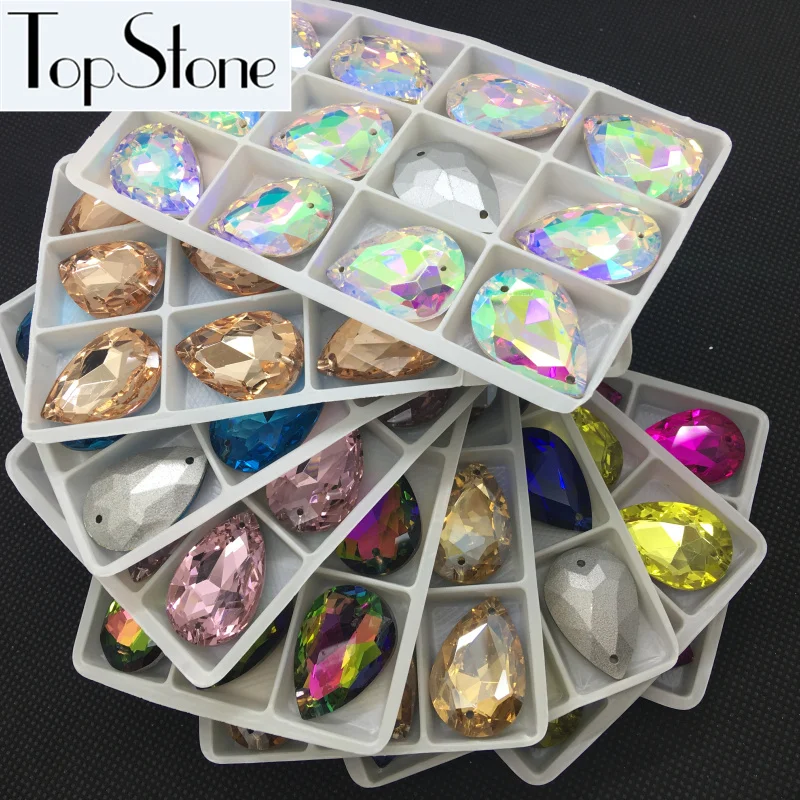 Pointback Teardrop Glass Crystal Sew On Stone Droplet Muti Colors Mixed Sewing Jewelry Beads 10x14,13x18,18x25,20x30mm
Pointback Teardrop Glass Crystal Sew On Stone Droplet Muti Colors Mixed Sewing Jewelry Beads 10x14,13x18,18x25,20x30mm