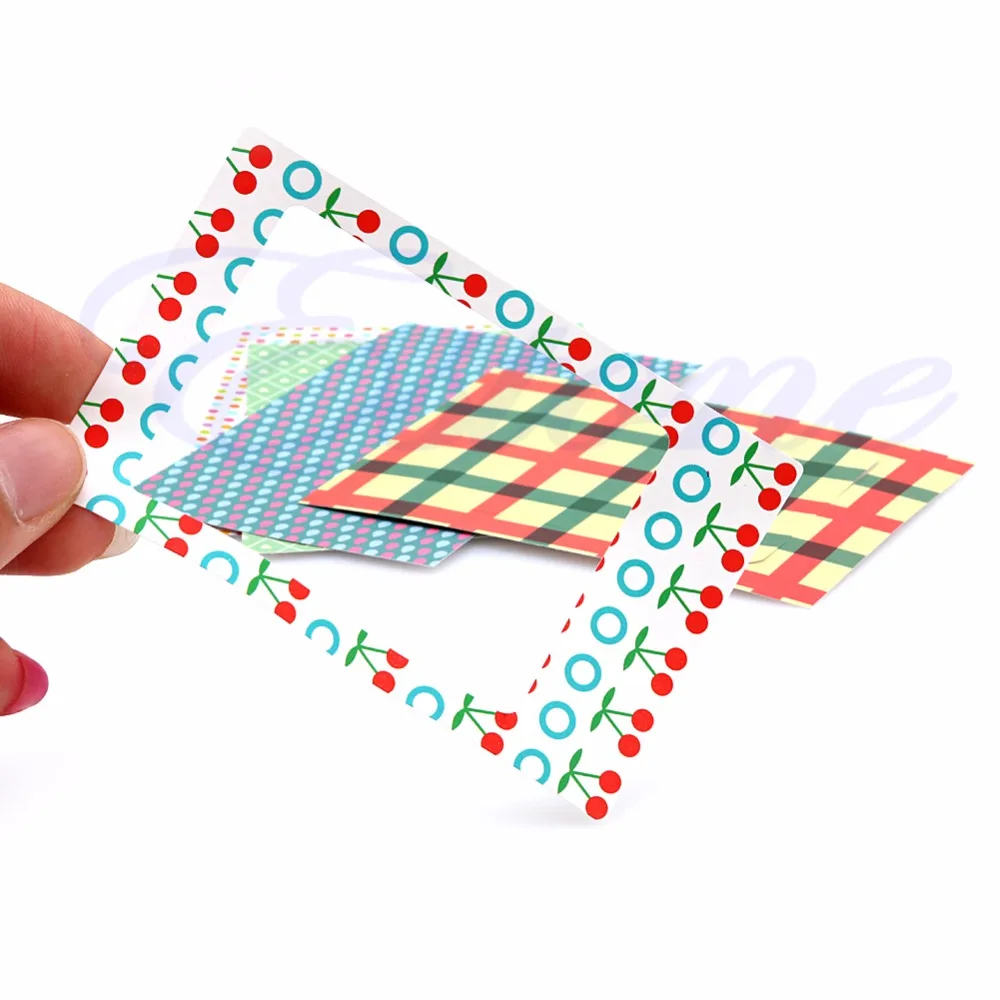20 Pcs Polaroid Camera Film Skin Masking Photo Sticker FujiFilm Instax Mini Decor for Home decoration