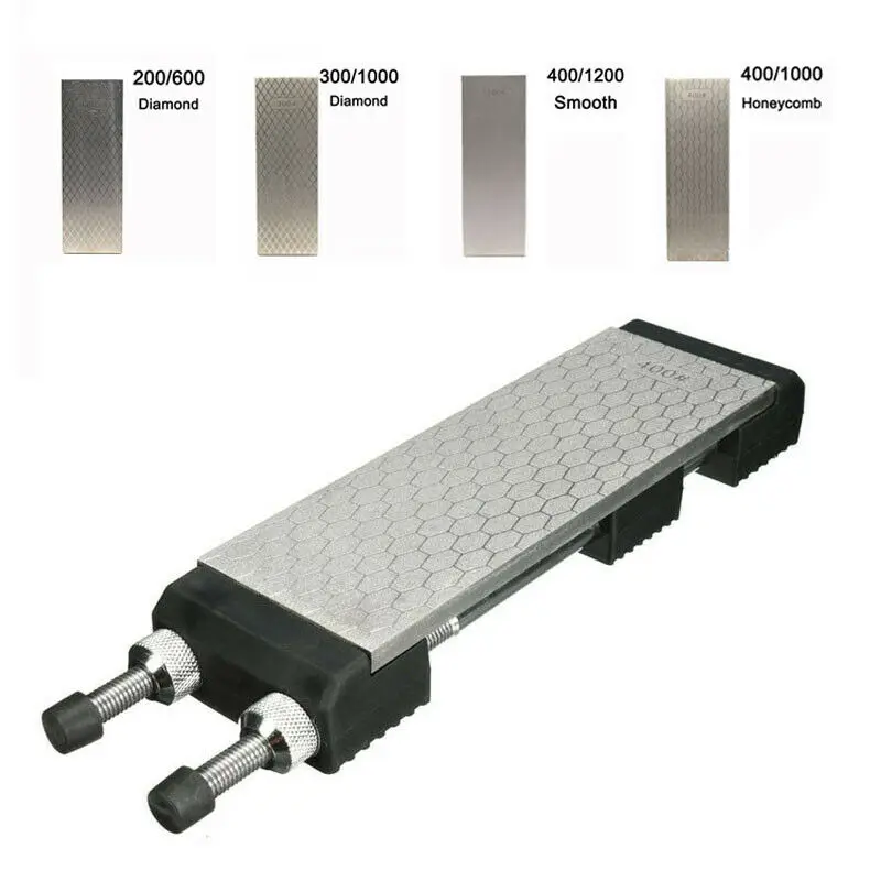 Professional Double-sided Diamond Whetstone Knife Sharpener Grinding Plate Tool Non-slip 300/1000 400/1000 400/1200 Diamond
Professional Double-sided Diamond Whetstone Knife Sharpener Grinding Plate Tool Non-slip 300/1000 400/1000 400/1200 Diamond