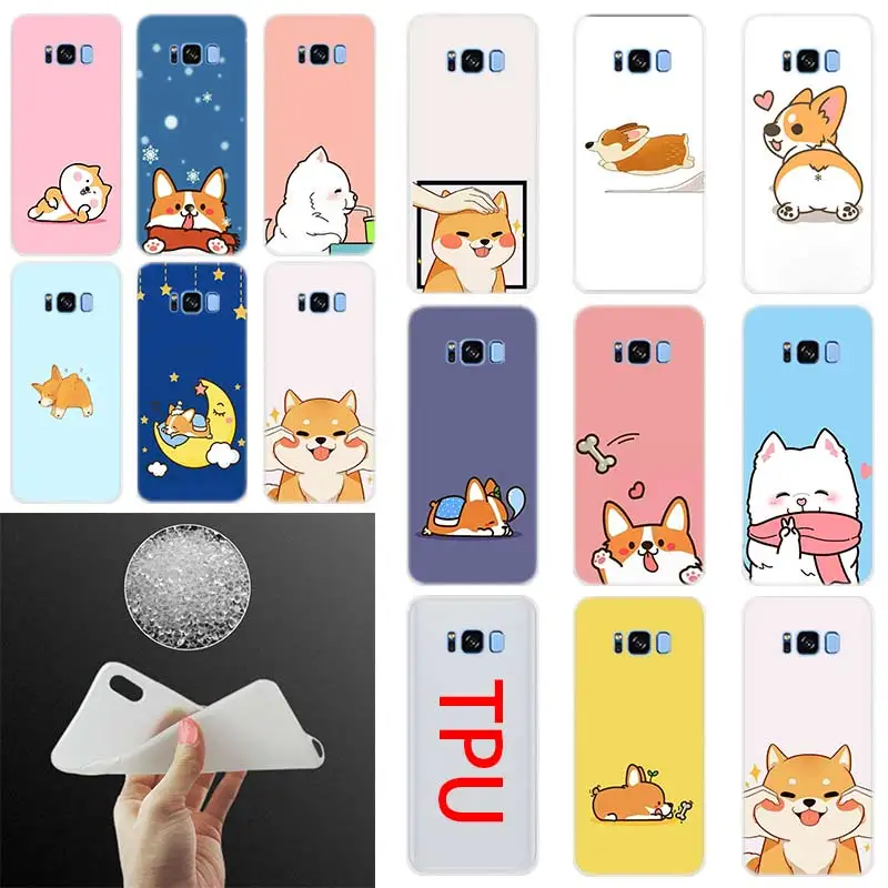 cute shiba Corgi dog Silicone Case Cover For Samsung Galaxy S10 Plus S8 S9 Plus S7 S6Edge S5 Note 10 8 9 Phone S10 E S9 S8 S7 S6
cute shiba Corgi dog Silicone Case Cover For Samsung Galaxy S10 Plus S8 S9 Plus S7 S6Edge S5 Note 10 8 9 Phone S10 E S9 S8 S7 S6