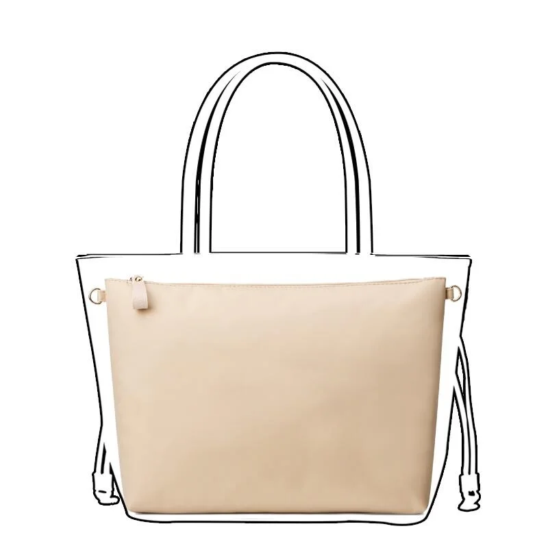 Nylon Bag Insert Organizer With Zipper Pockets Soft Light Perfect Purse Organizer to Keep Everything Neat bolsa de maquiagem
Nylon Bag Insert Organizer With Zipper Pockets Soft Light Perfect Purse Organizer to Keep Everything Neat bolsa de maquiagem