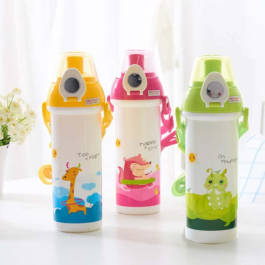 Cartoon Water Bottle Child Plastic Straw Water Bottles Kids Portable Leak-proof Outdoor Sport Kettle Student Travel Bottle
Cartoon Water Bottle Child Plastic Straw Water Bottles Kids Portable Leak-proof Outdoor Sport Kettle Student Travel Bottle