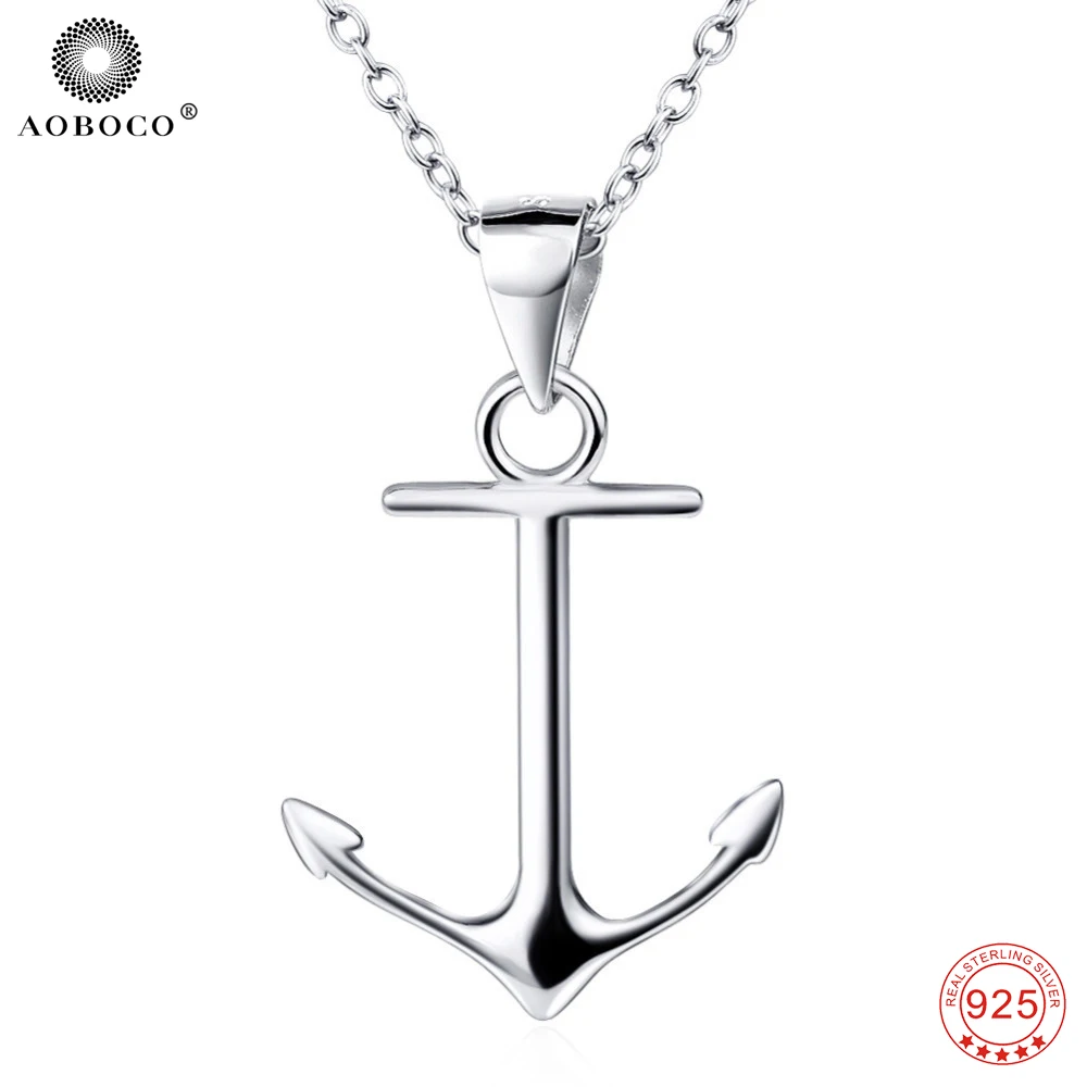 AOBOCO Genuine 925 Sterling Silver Necklace Jewelry New Floating Locket Anchor Necklaces Pendants For Jewelry Making GND0848
AOBOCO Genuine 925 Sterling Silver Necklace Jewelry New Floating Locket Anchor Necklaces Pendants For Jewelry Making GND0848